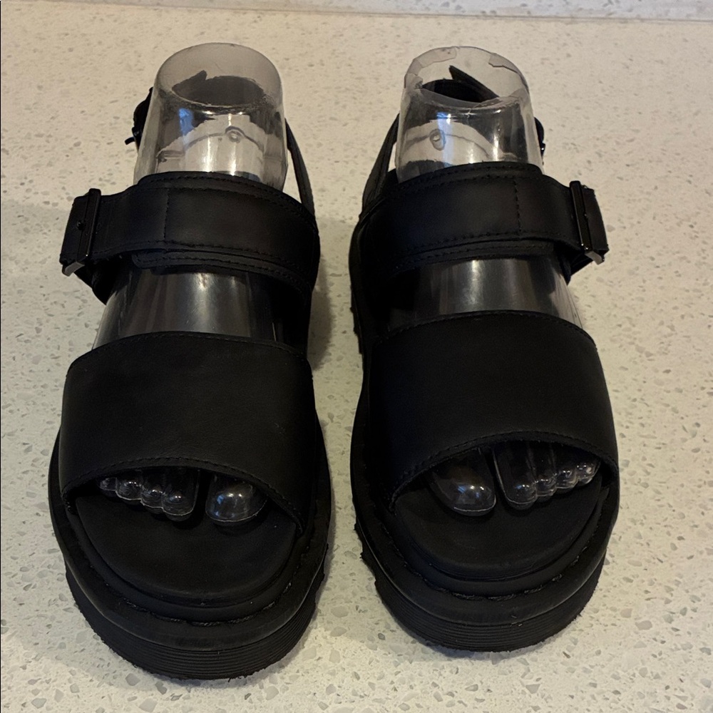 Dr. Martens Black Sandals